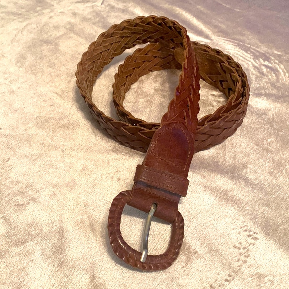 Brown Genuine Leather Belt